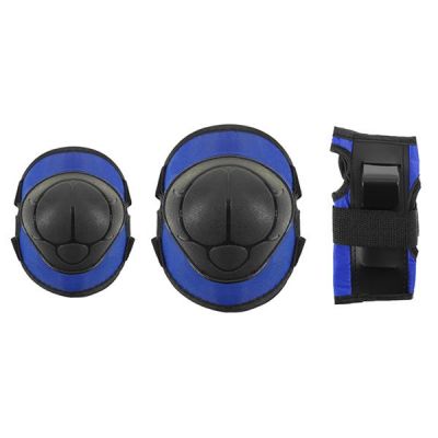 Nils Extreme Protectors Set DARK BLUE Size S H110