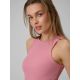 5. Women's slim ribbed knit top 4F 4FRAW25TSLEF310-56S
