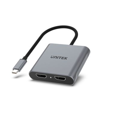 UNITEK ADAPTER USB-C - 2X HDMI 4K MST (M/F)
