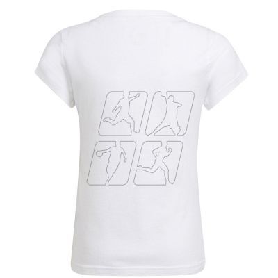 2. T-shirt adidas G Bl T Jr GU2760