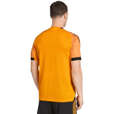 4. Men's adidas AS Roma 25/26 orange jersey JP4801