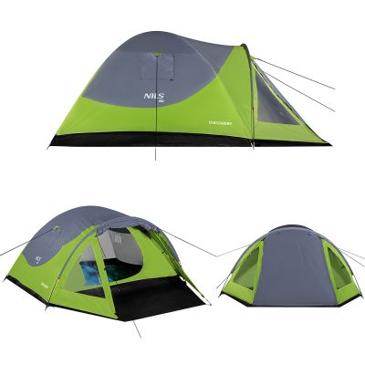 2. NC6006 GREEN-GREY DISCOVERY NILS CAMP TENT