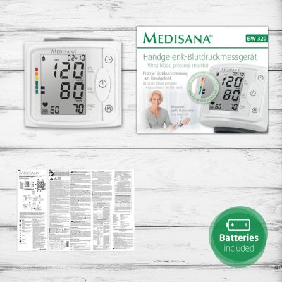 20. Medisana BW 320 wrist blood pressure monitor