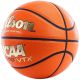4. Wilson NCAA Legend VTX BSKT Orange/Gold Size 7 Basketball