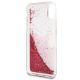 3. Karl Lagerfeld Liquid Glitter iPhone X Case - Pink