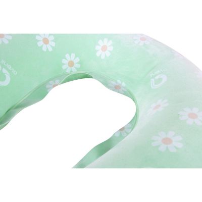 6. FLOCKED TRAVEL PILLOW, HEADREST, CHAMOMILE SCENT, 53x34.5CM 23004