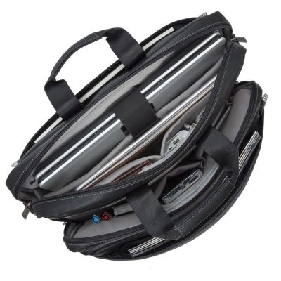 4. Rivacase Orly 40.6 cm (16") Briefcase Black