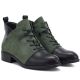 8. Women's suede boots, insulated, green, M.Daszyński MR2458