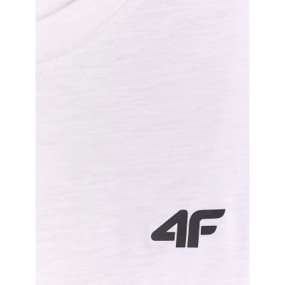7. Men's regular plain T-shirt 4F 4FRSS26TTSHM3994-10S