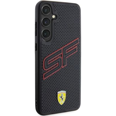4. Ferrari Big SF Perforated case for Samsung Galaxy S24+ - black
