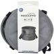 4. FOLDABLE TRAVEL BUCKET ROUND WATER CONTAINER 8L GREY REDCLIFFS