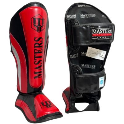 18. Masters shin guards NS-PU-FT (WAKO APPROVED) 119111-02M