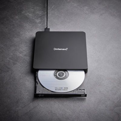 8. Intenso EOD 400D Slim Optical Disc DVD Super Multi DL Black