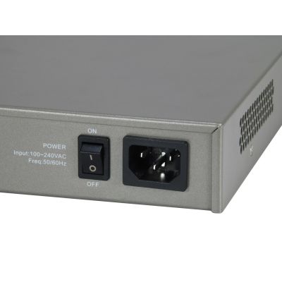 5. LevelOne GB/L3 20-Port 19" 10 Gb/s Managed Switch