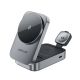 2. Acefast E22 3-in-1 Wireless Inductive Charging Station, MagSafe Compatible - Gray