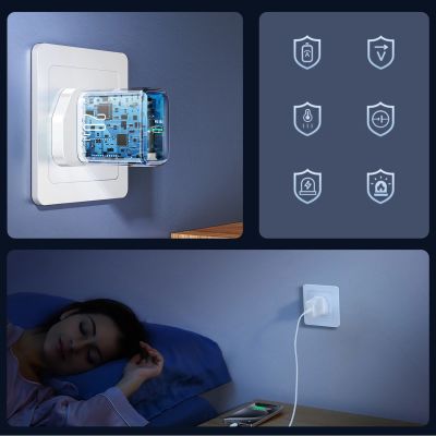 5. Joyroom JR-TCF20 PD 20W Wall Charger (UK Plug) - White