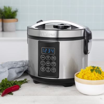 2. Tristar RK-6132 Multifunctional Electric Pot 1.5L 500W Black, Stainless Steel