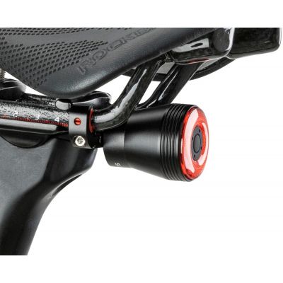 5. Rockbros Q5 Rear Bike Light with Intelligent Stop System - Black