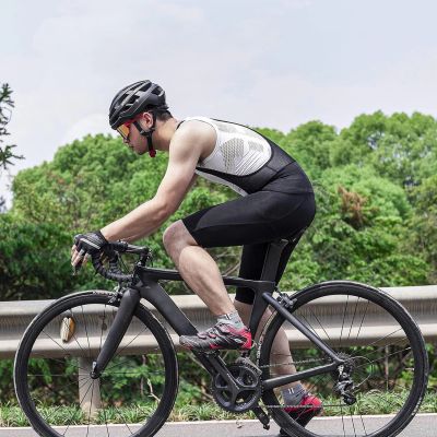 5. Rockbros RK2002L short bib shorts with L insert - black