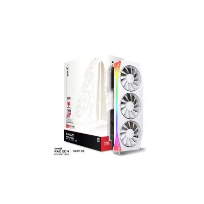 4. graphics card XFX Mercury RX 9070XT OC White G RGB 16
