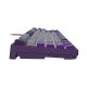6. FURY KANABO K2 US GAMING KEYBOARD WHITE BACKLIGHT MECHANICAL GREY-PURPLE