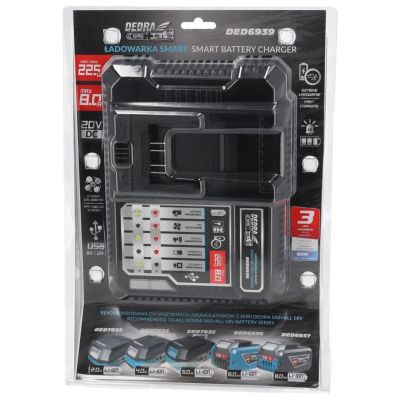 4. Fast charger 18V 8A SAS+ALL