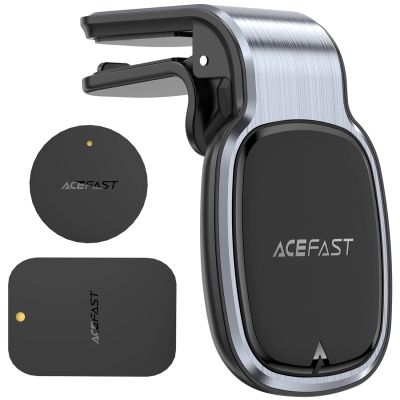 Acefast D16 Magnetic Car Air Vent Mount - No MagSafe Required - Gray