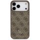 3. Guess 4G Small Classic Logo MagSafe Case for iPhone 17 Pro Max / 18 Pro Max - Brown