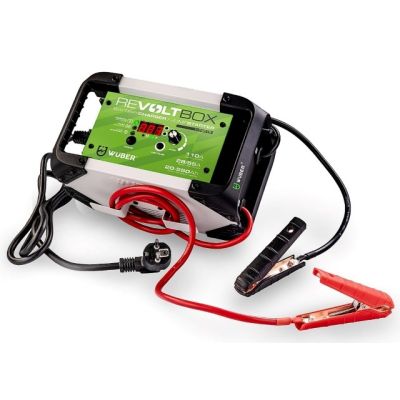 3. Automatic Battery Charger with 110 A Jump Start W14015 WUBER
