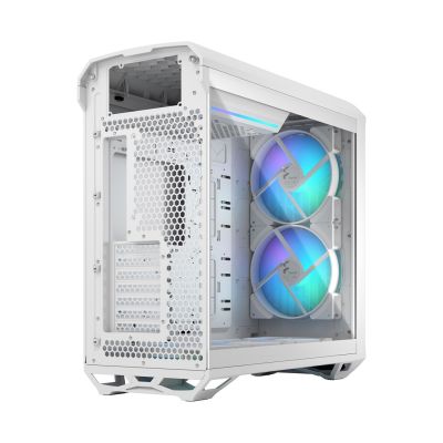 9. Fractal Design Torrent White RGB TG Clear case