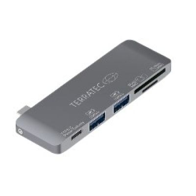 2. Terratec 283005 USB 3.2 Gen 1 (3.1 Gen 1) Type-C Docking Station Gray