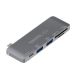2. Terratec 283005 USB 3.2 Gen 1 (3.1 Gen 1) Type-C Docking Station Gray