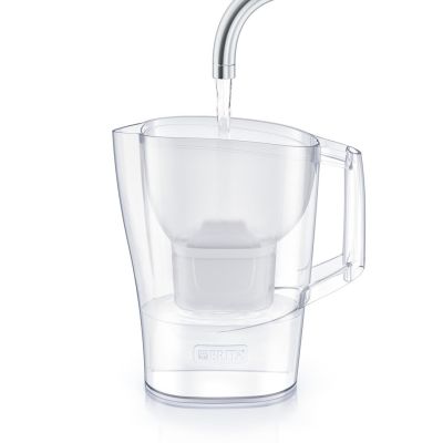 4. BRITA Aluna jug 2.4l + 2 MAXTRA cartridges (white)