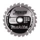 2. Makita E-11140 circular saw blade 1 pc.