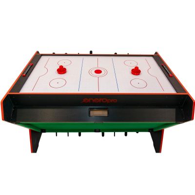 7. 3-in-1 ROTARY GAME TABLE BILLIARDS TABLE FOOTBALL AIR HOOK-UP 121x84.5x85.3CM BLACK