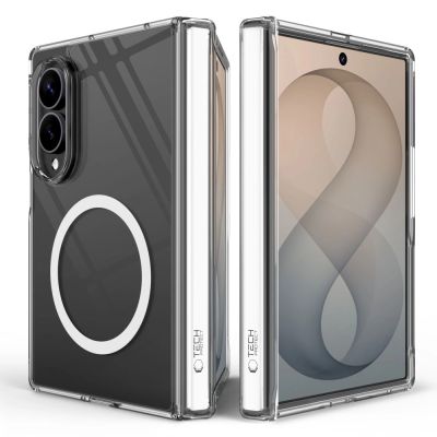 Tech-Protect MagPeak MagSafe Case for Samsung Galaxy Z Fold 8 – transparent