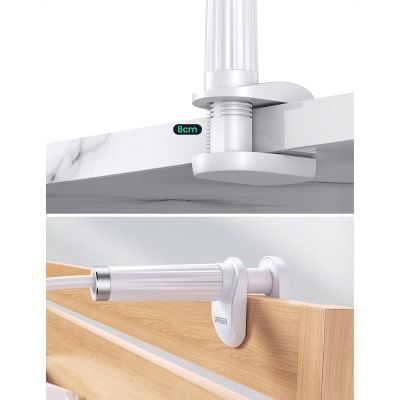 11. Ugreen universal holder stand phone holder tablet (up to 12cm wide) tripod lazy holder with flexible arm white (30488 LP113)