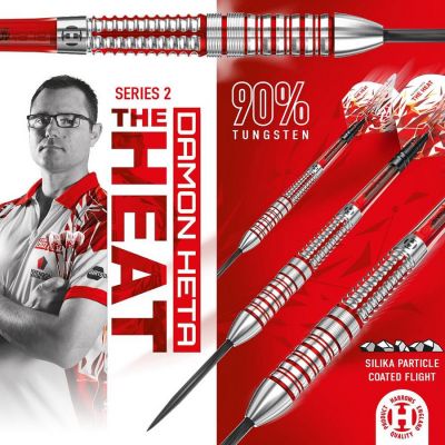 11. Harrows DAMON HETA 2 "The Heat" darts 90% steeltip