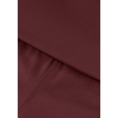 7. CASALL Sublime Folded Hotpants Women's Training Leggings Burgundy