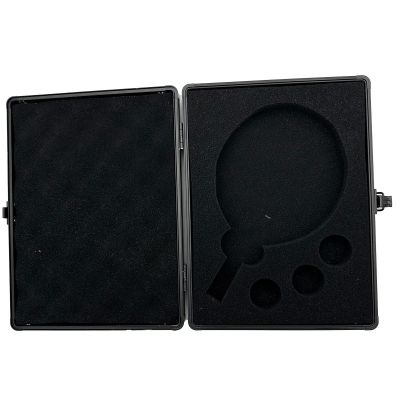 13. CASE COVER FOR RACKET AND 3 BALLS FOR TABLE TENNIS JOOLA ALU LASER BLACK