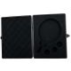 13. CASE COVER FOR RACKET AND 3 BALLS FOR TABLE TENNIS JOOLA ALU LASER BLACK