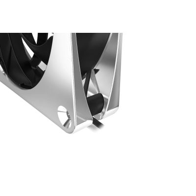 4. Alphacool Apex Stealth Metall Computer Case Fan 12 cm Chrome 1 pc.