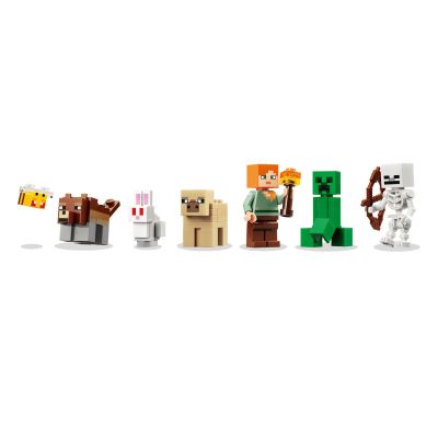 4. LEGO Minecraft 21593 - Surviving the First Night