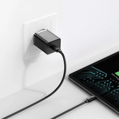 10. Baseus Super Si 1C fast charger USB Type C 30W Power Delivery Quick Charge black (CCSUP-J01)