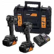 DEWALT COMBO KIT 18V DCK2224MP2T (DCD86M, DCF92M) 2x5.0Ah TSTAK MCLAREN