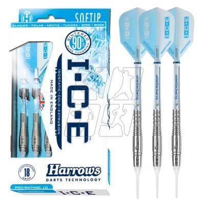 6. Darts Harrows Ice 90% Softip HS-TNK-000013125