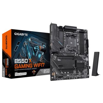 5. GIGABYTE B550 X GAMING WIFI7 AMD B550 Socket AM4 ATX