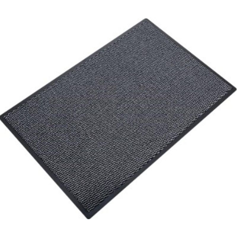 ABSORBENT DOORMAT ZONE ENTRANCE MAT 60X90CM GRAY