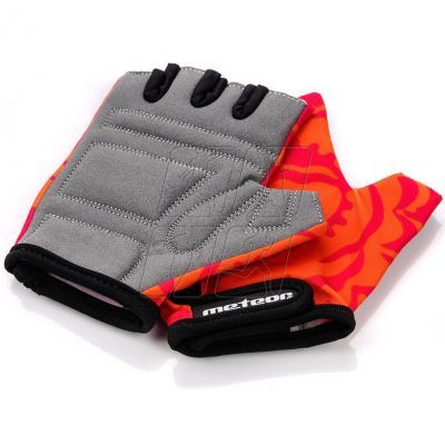 6. Cycling gloves Meteor Big Flower Jr. 24181-24183