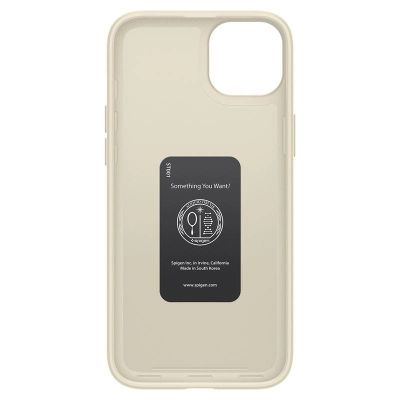10. Spigen Thin Fit iPhone 15 Plus Case - Beige